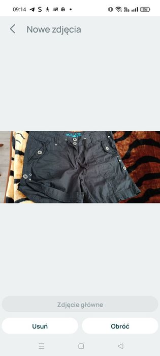 Szorty damskie dżinsowe