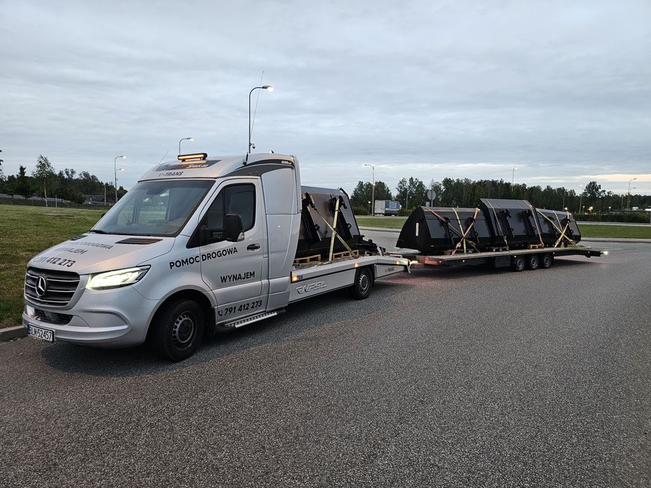 Transport aut /maszyn z  i do niemiec 1300 zł pod dom.