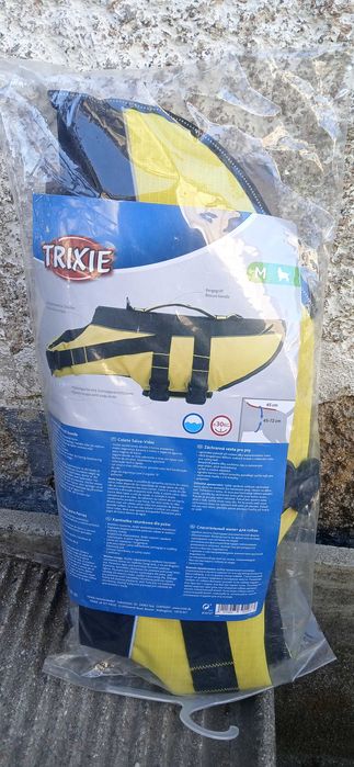 Colete salva-vidas para cães tamanho M