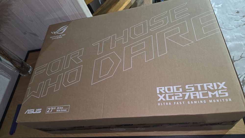 Продам монітор ASUS ROG IPS 320Hz
Монітор Asus 27" ROG Strix XG27ACMS IPS 320Hz