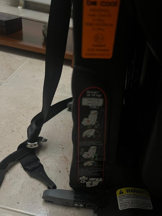 Cadeira auto Be Cool Thunder isofix grupos 1/2/3