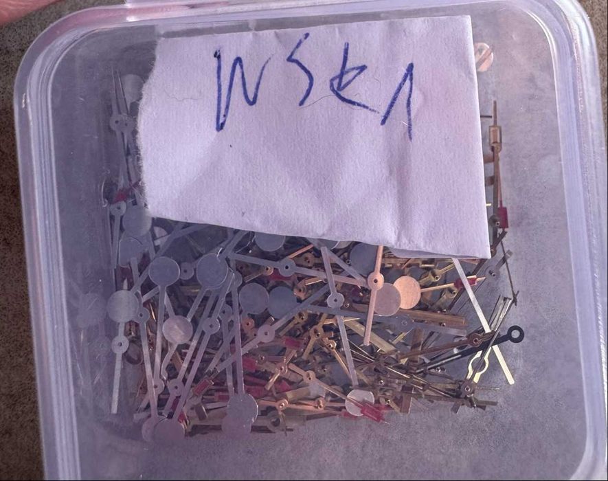 Wskazówki do zegarków naręcznych zestaw Vintage 1