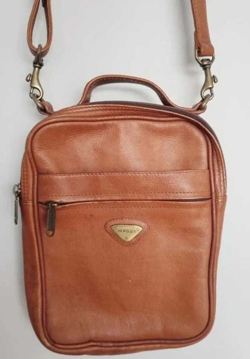 Harold's Country skórzana listonoszka vintage