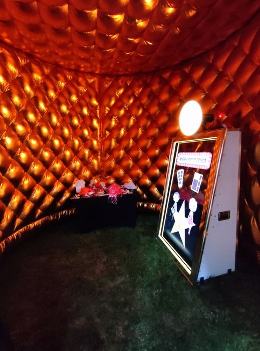 Fotolustro 70 Glambot BarMix Knoocker Dmuchańce fotobudka 360 Fotobox