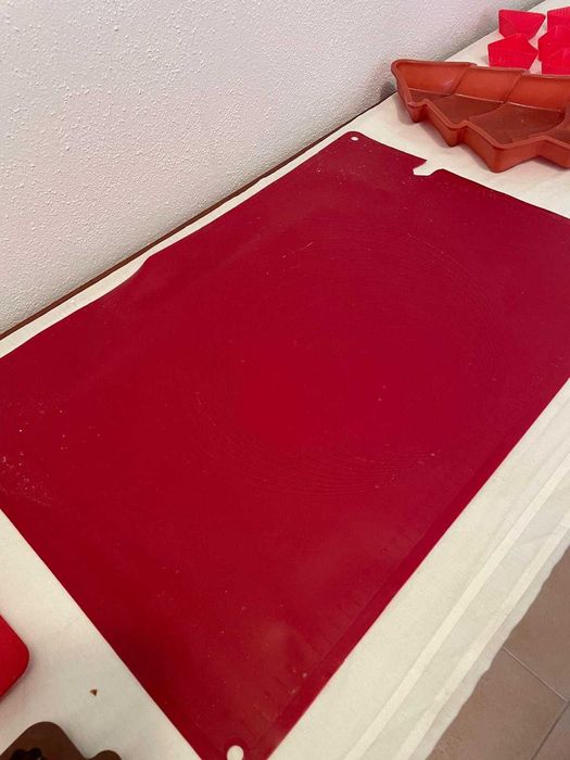 Formas e tapete de silicone