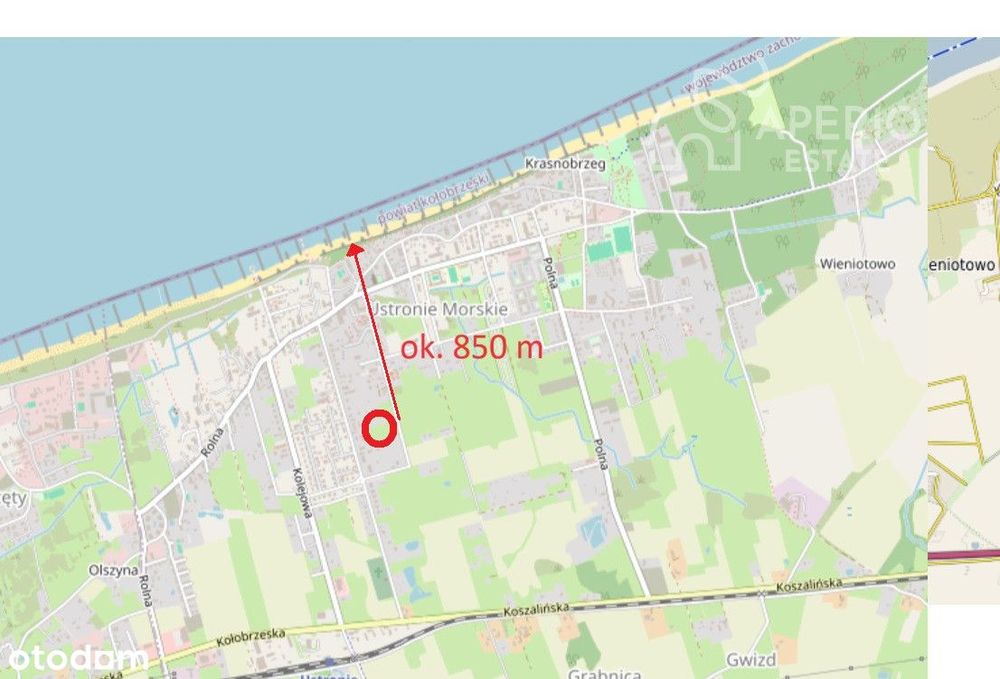 Ustronie Morskie * 10 minut od morza * 4700m2