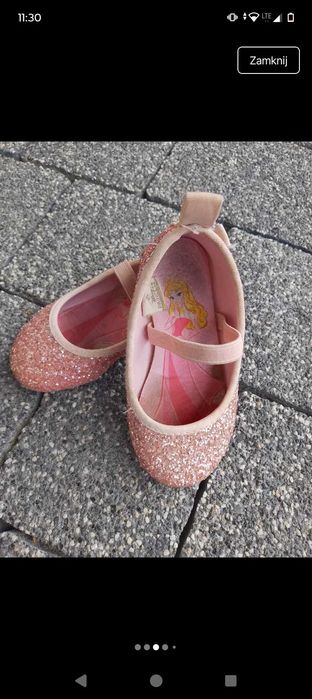baletki, pantofelki Disney