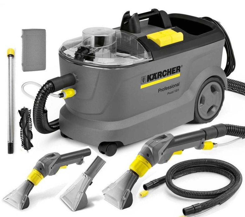 Odkurzacz piorący Karcher Puzzi pranie dywanów tapicerki kanap wynajem