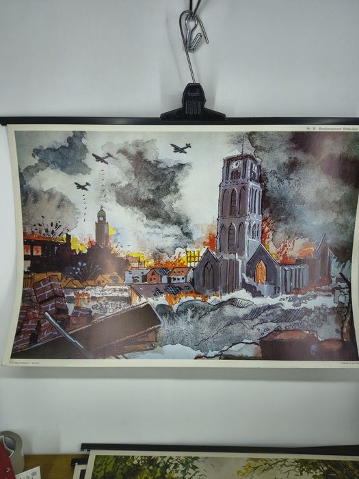 Unikalny komplet 18 oryginalnych plansz edukacyjnych