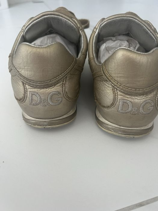 Шкіряні кросівки Dolce&Gabbana