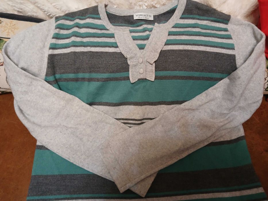 camisola de lã da marca Viriato muito confortável e versátil.