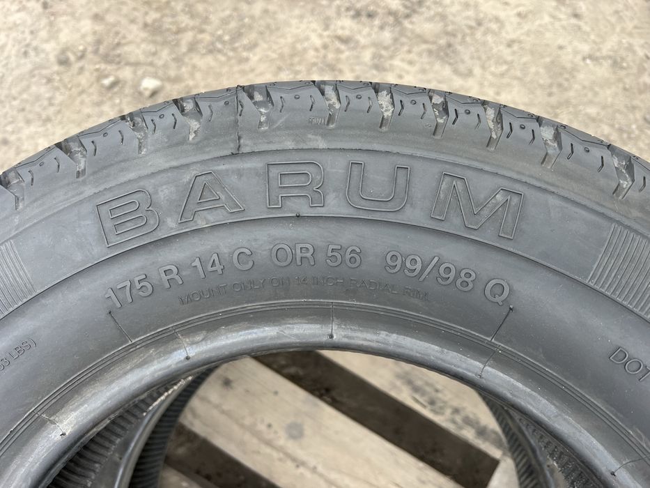 175r14С  Barum Cargo шини літні пара нові