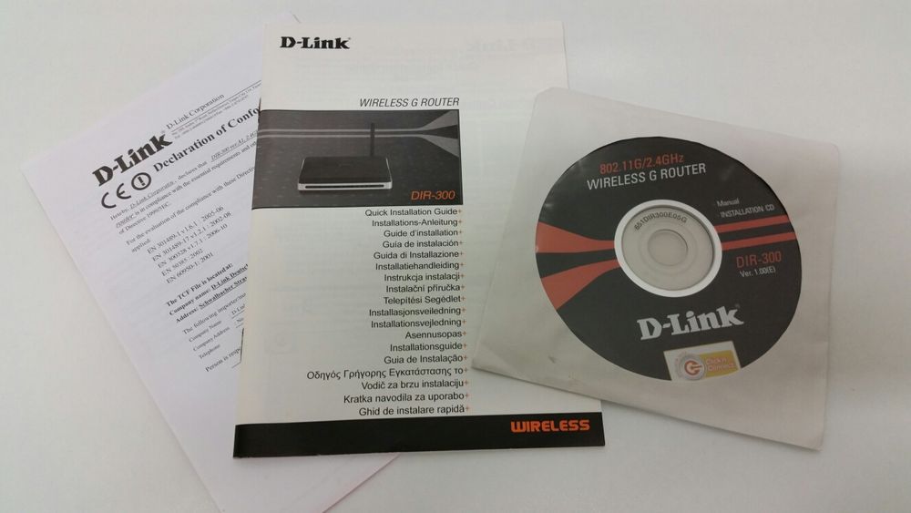 D-Link Wireless Router DIR-300