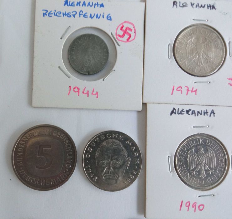 Alemanha - Moedas marcos