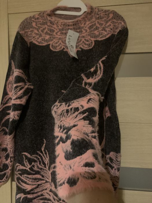 Платье с ангори.