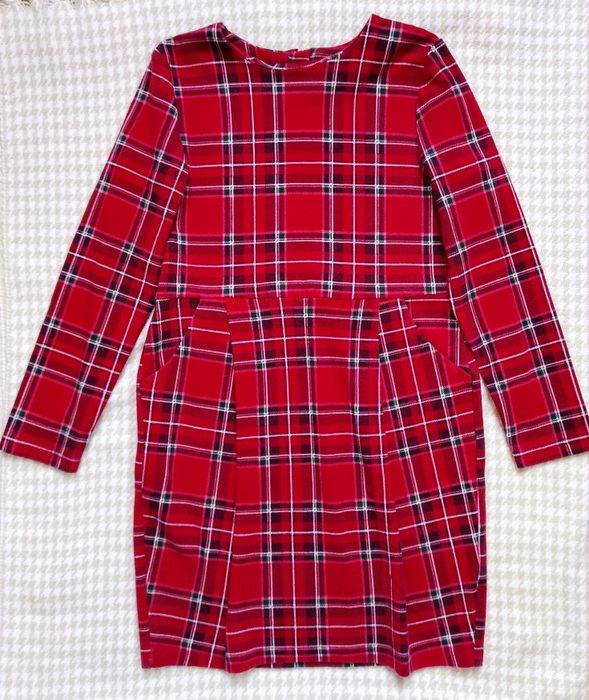 Плаття в клітинку 7- 8 років