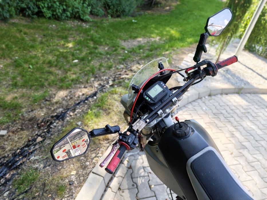 YAMAHA TT600E - rozrusznik - wyczynowe zawieszenie