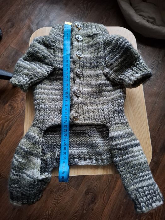 В'язаний комбінезон+подарунок дощовик