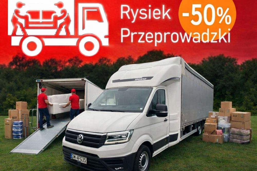 Rysiek Przeprowadzki, Transport, Przewóz mebli, Utylizacja mebli, 24/7