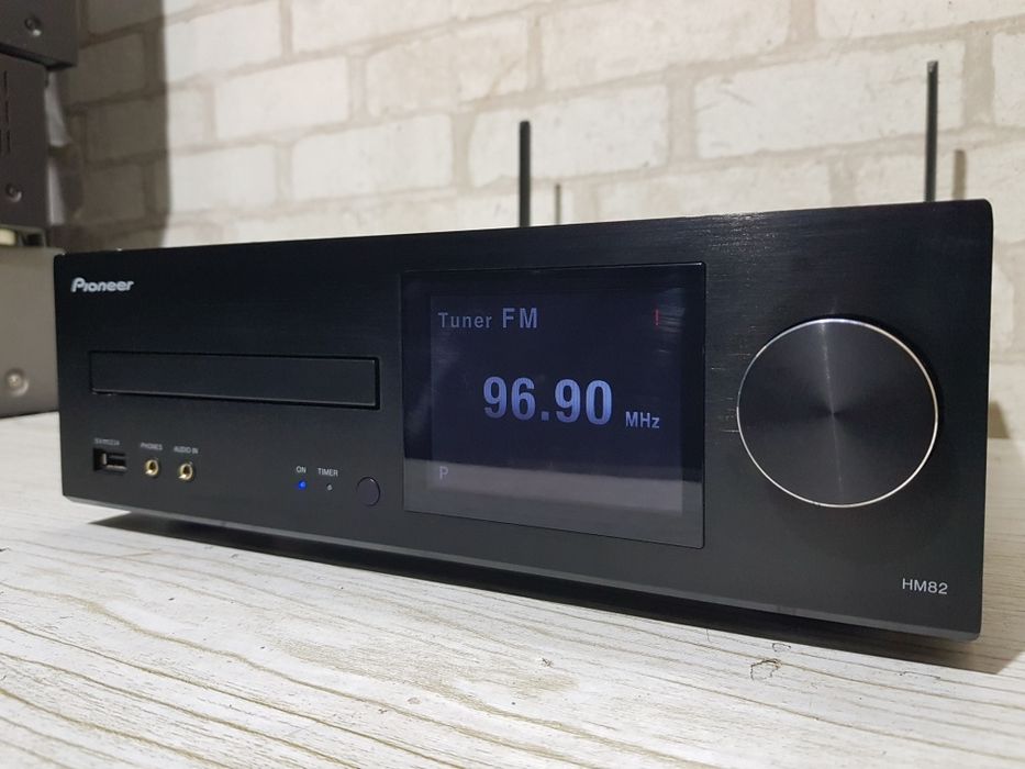 Музична система/ Ресивер/Cd  Pioneer X-HM82-K,100Вт,WiFi,Bluetooth,USB