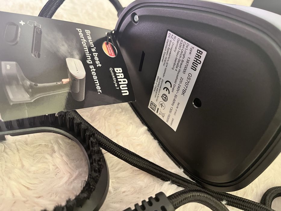 Ferro a vapor vertical Braun 1600w