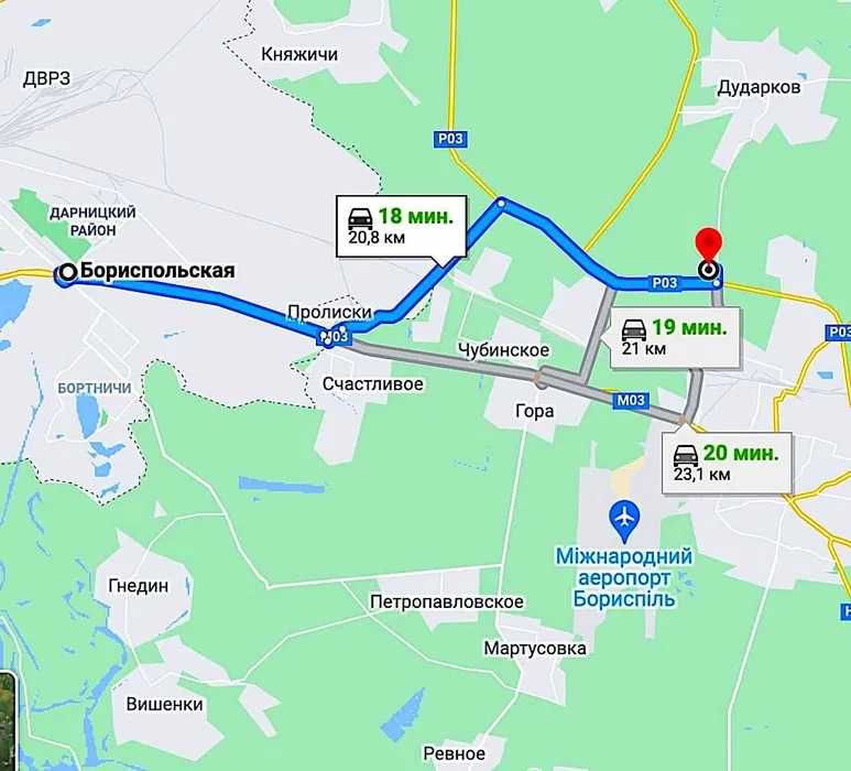 Фасадна ділянка під виробничо-логістичнийкомплекс! Бориспільська Кільцева - View 2