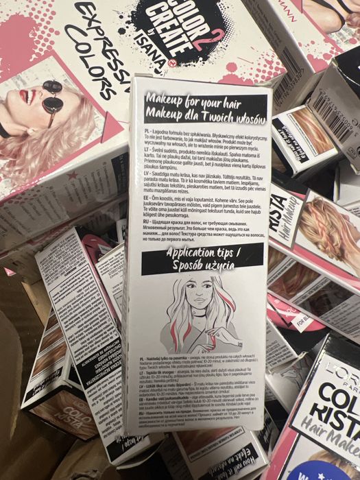 Farby do włosów różowe