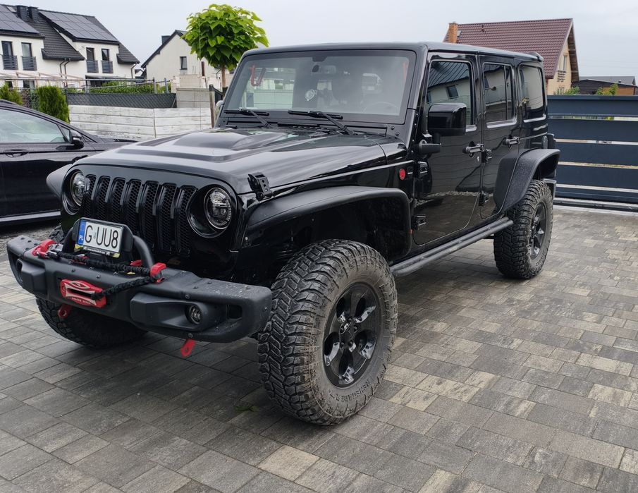 Jeep Wrangler Sahara Black Unlimited 3.6v6