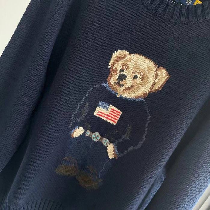 Sweter RL Miś! Bear New model! Premium od ręki! XS S M L
