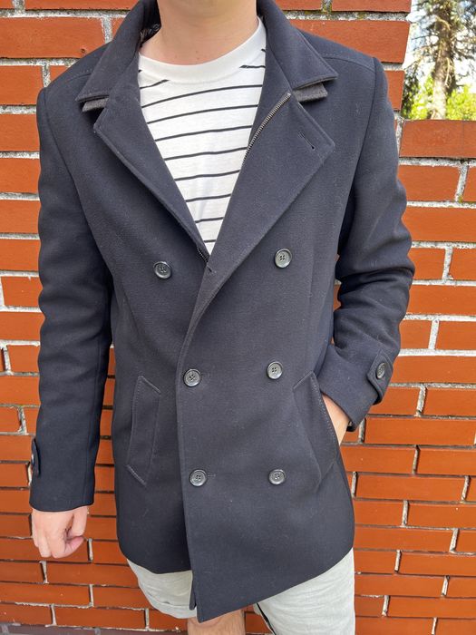 Plaszcz Evenemen meski granatowy