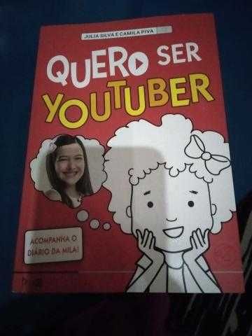 Livro Novo - Quero ser Youtuber