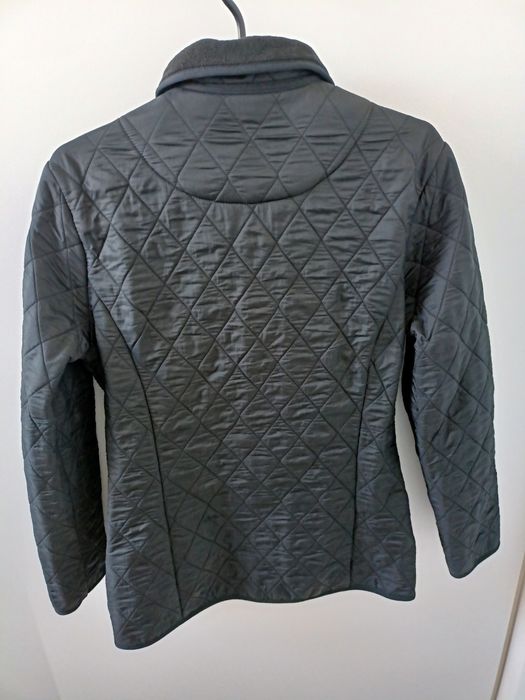 Kurtka Barbour pikowana 34/36 czarna jesień