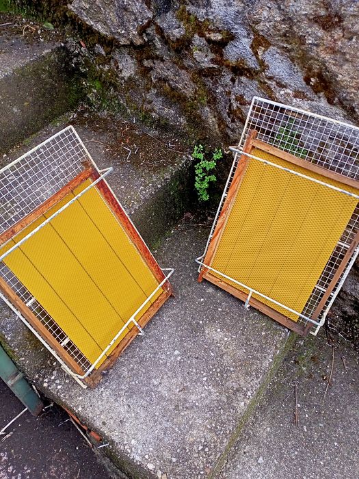 Estrator cesta adaptador mel cera mel