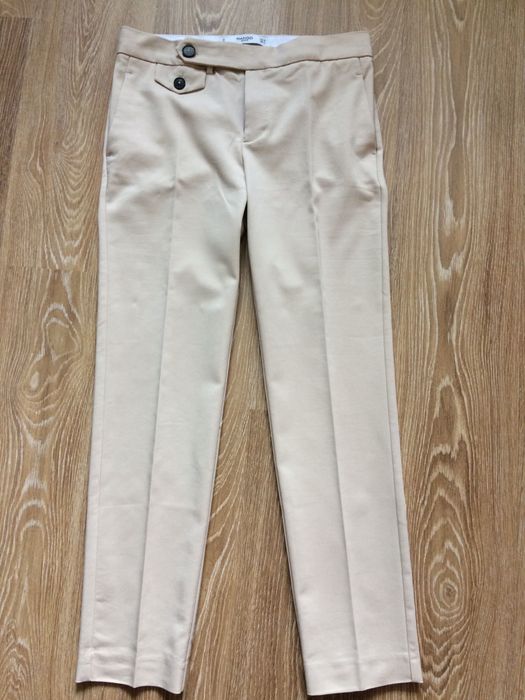 Класичні укорочені брюки mango