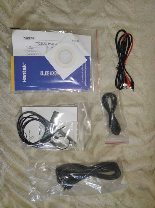 Осциллограф Hantek DSO-2D10 100 MHz 1GS\s (25GS\s) Новый!