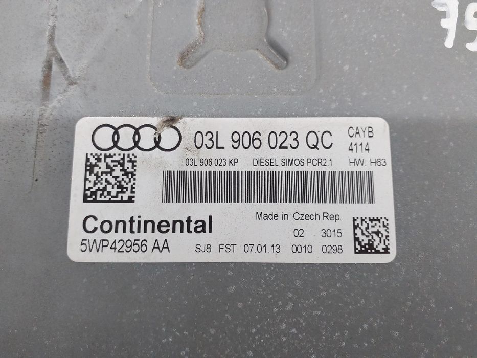 Centralina motor / ECU AUDI A1 (8X1, 8XK)