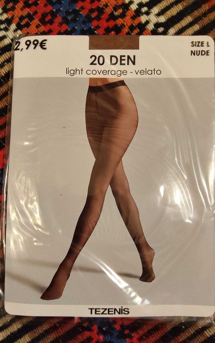 Meias collants Tezenis - novas - portes incluídos