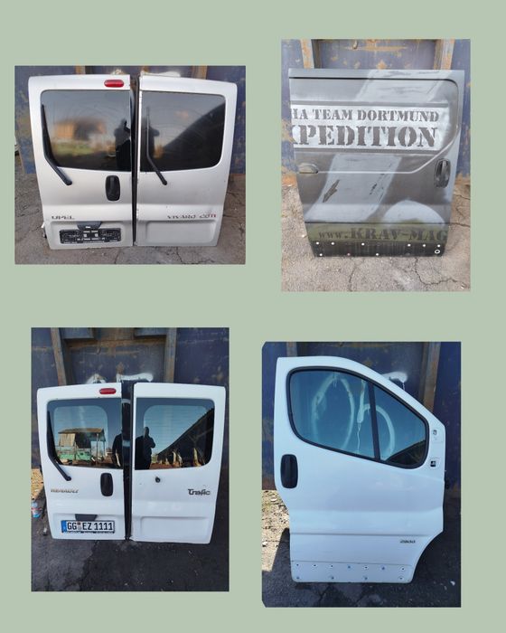 Двері,дверь РеноТрафік, ОпельВіваро, Ніссан Прімастар trafic, vivaro