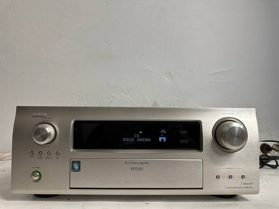 Denon AVR-3311 | 7.1 | 165 W | HDMI | Audyssey MultEQ XT | Kino Domowe