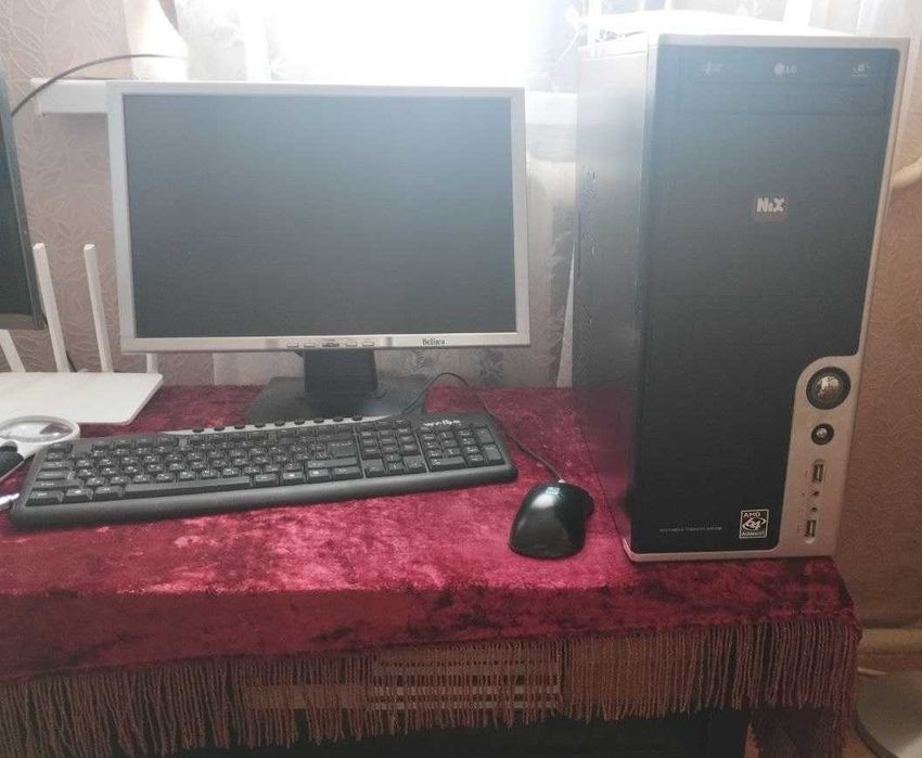 Мощный ПК Intel Core i5 ОЗУ 16Гб (DDR4) SSD + HDD 500Гб Компьютер Комп