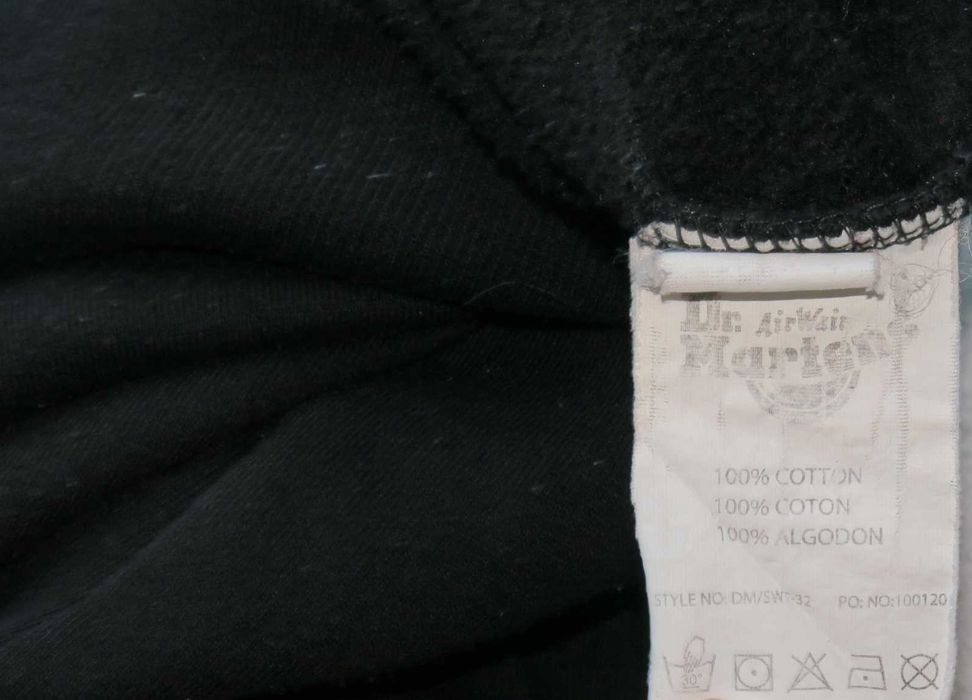 Dr Martens bluza z kapturem na zamek L