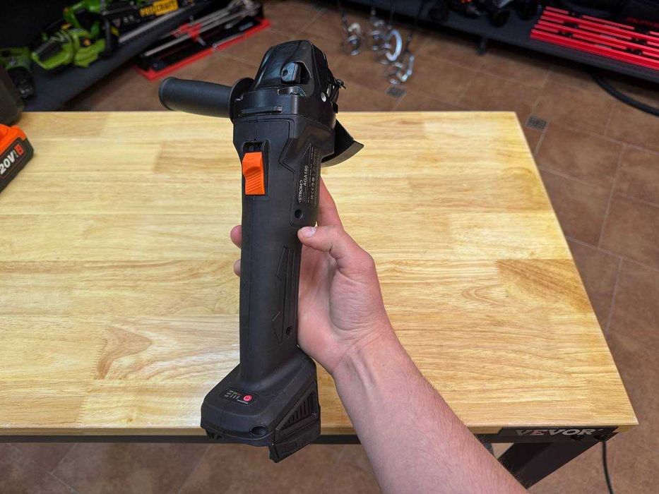 Потужна Болгарка Stromo AGA180 + 2 Акумулятори 4.0Ah + Зарядка та кейс