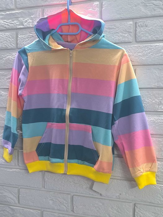 Bluza w paski dla dziewczynki
