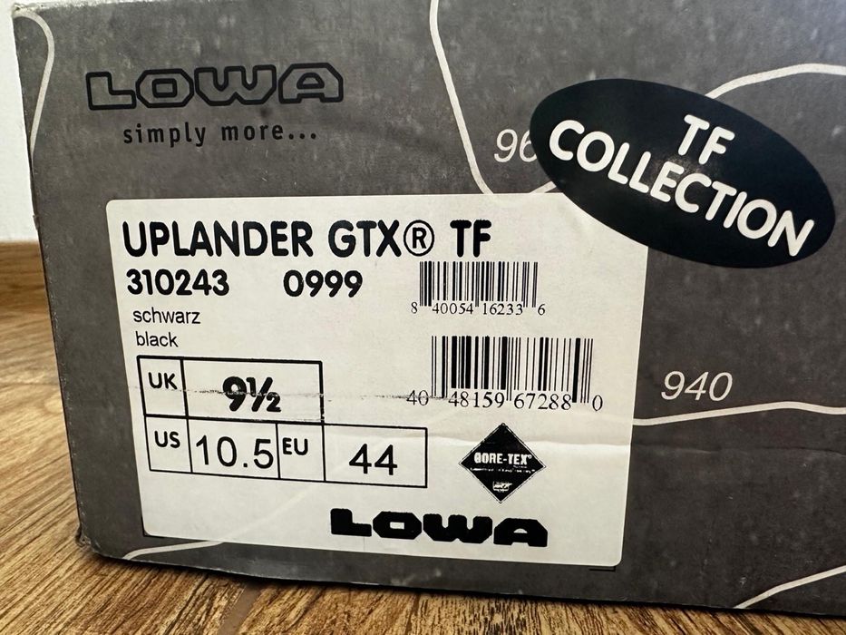 Buty wojskowe LOWA UPLANDER Black TL