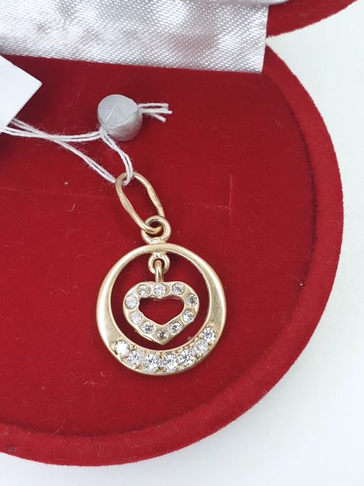 Золотий  підвіс 585проби, вага 1.25