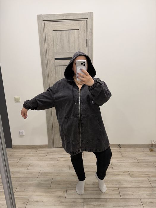 Джинсова куртка батал