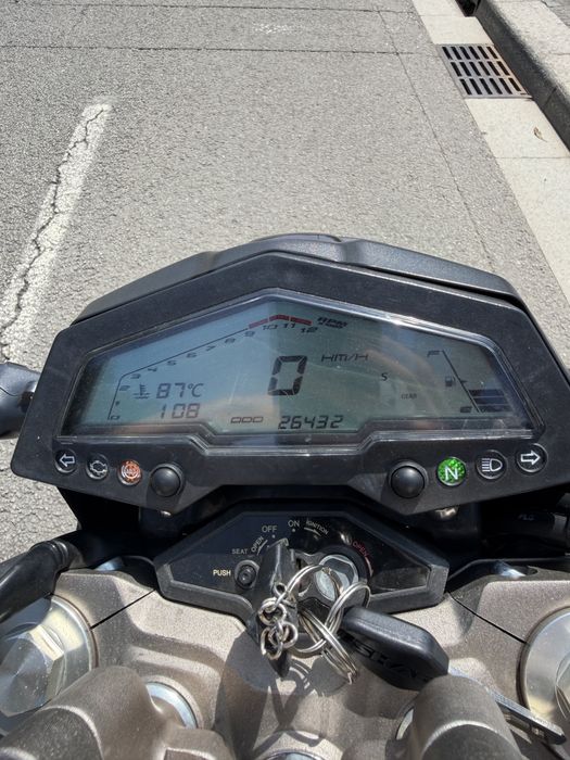 Zontes ZT 125-G1X ano 2021 / 10,8 kW (Carta A1)
