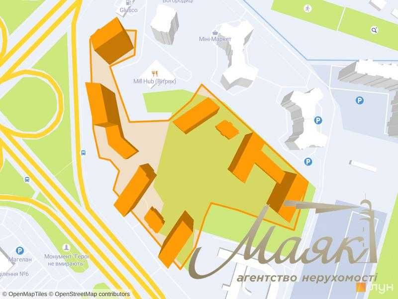 БЕЗ% Продаж 1-к квартири в ЖК Метрополіс, Теремки