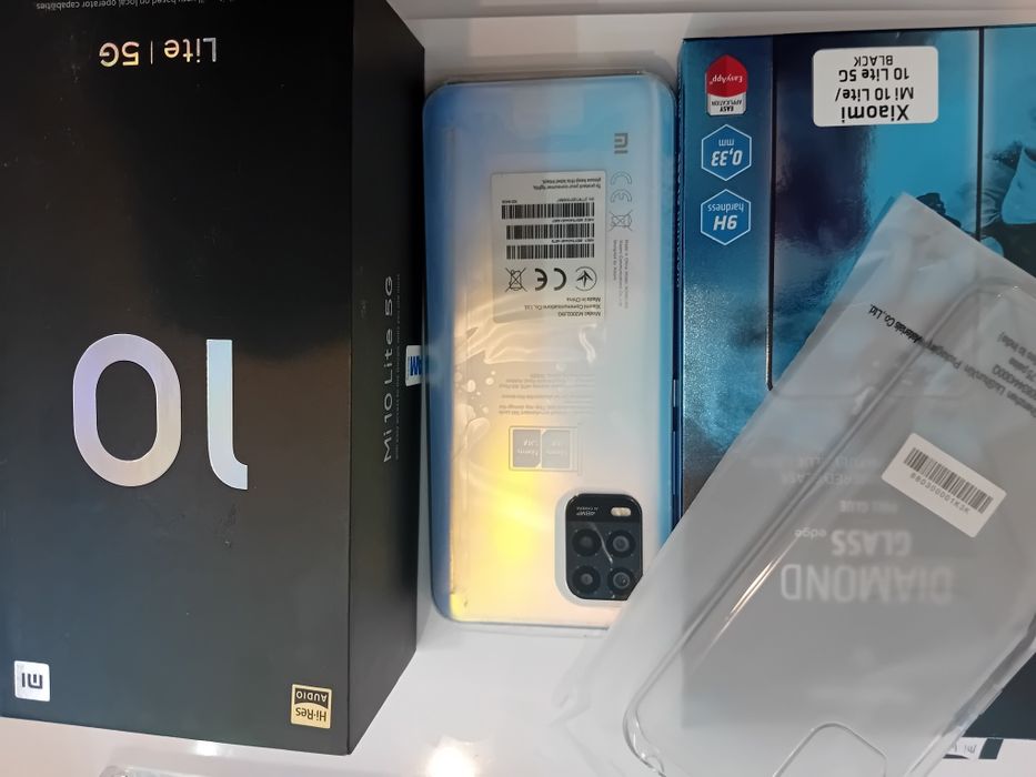 Tani smartfon Xiaomi Mi 10 Lite 5G 6/64GB NOWY + akcesoria