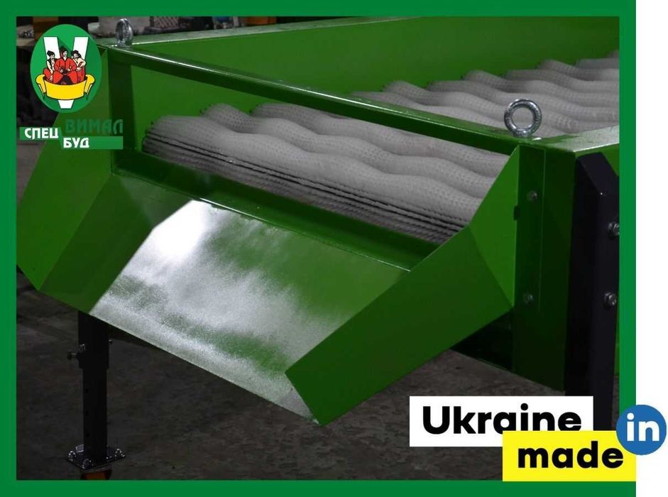 Щіточна машина для сухого очищення овочів BRUSHER ВИМАЛСПЕЦБУД